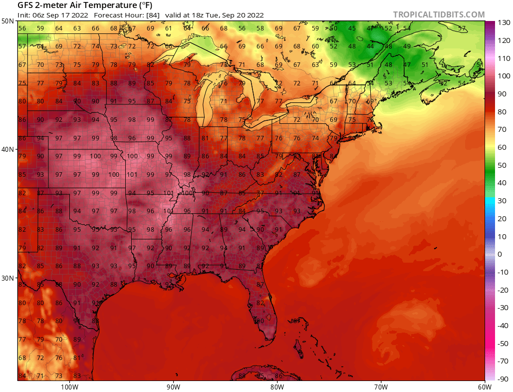Prof. Eliot Jacobson on Twitter "More record heat coming to the