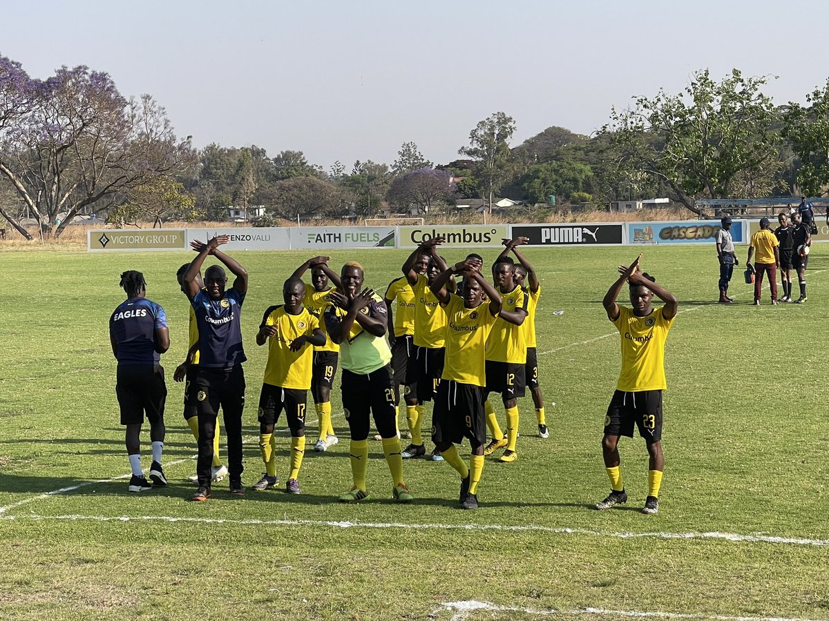GoldenEaglesZim's tweet photo. Solid performance from the Eagles! We end the season unbeaten at home 

#GondoHarishaye🦅 https://t.co/UnOOQIfAHE