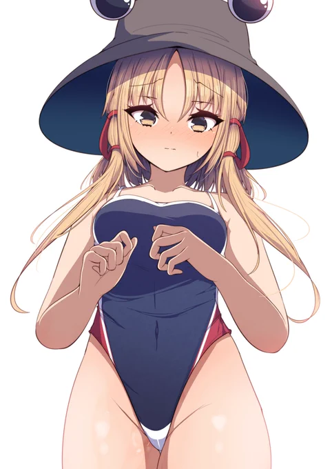 競泳水着諏訪子ちゃん 