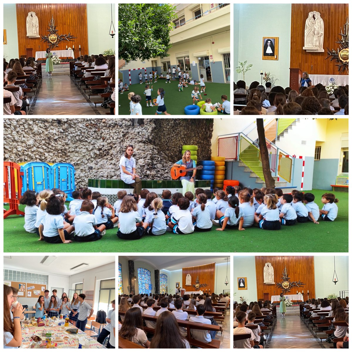 SAFAURSEVILLA's tweet photo. Los primeros días del curso @joselineros @Nervion_aldia @fatimaesol @carmenesol @rpavonreina @TulaWanda #SAFAURSEVILLA #SEVILLA #NERVION #INFANTIL #PRIMARIA #ESO #BACHILLERATO #EDUCACION https://t.co/ULcurrp9sG