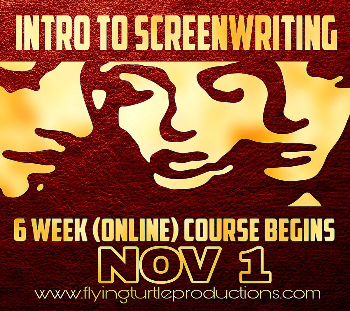 flyingturtlepro's tweet photo. INTRO TO SCREENWRITING dynamic Zoom course with Barry McEvoy @THEKNIIVES starts Nov 1st Tuesday evenings for 6 weeks.
Small class size FILLING FAST!
See our testimonials and full booking details here:.
https://t.co/tBItInNyHs
#ScreenWriting
#screenwritingcourse
#filmmakers https://t.co/8eT73Ppt5e
