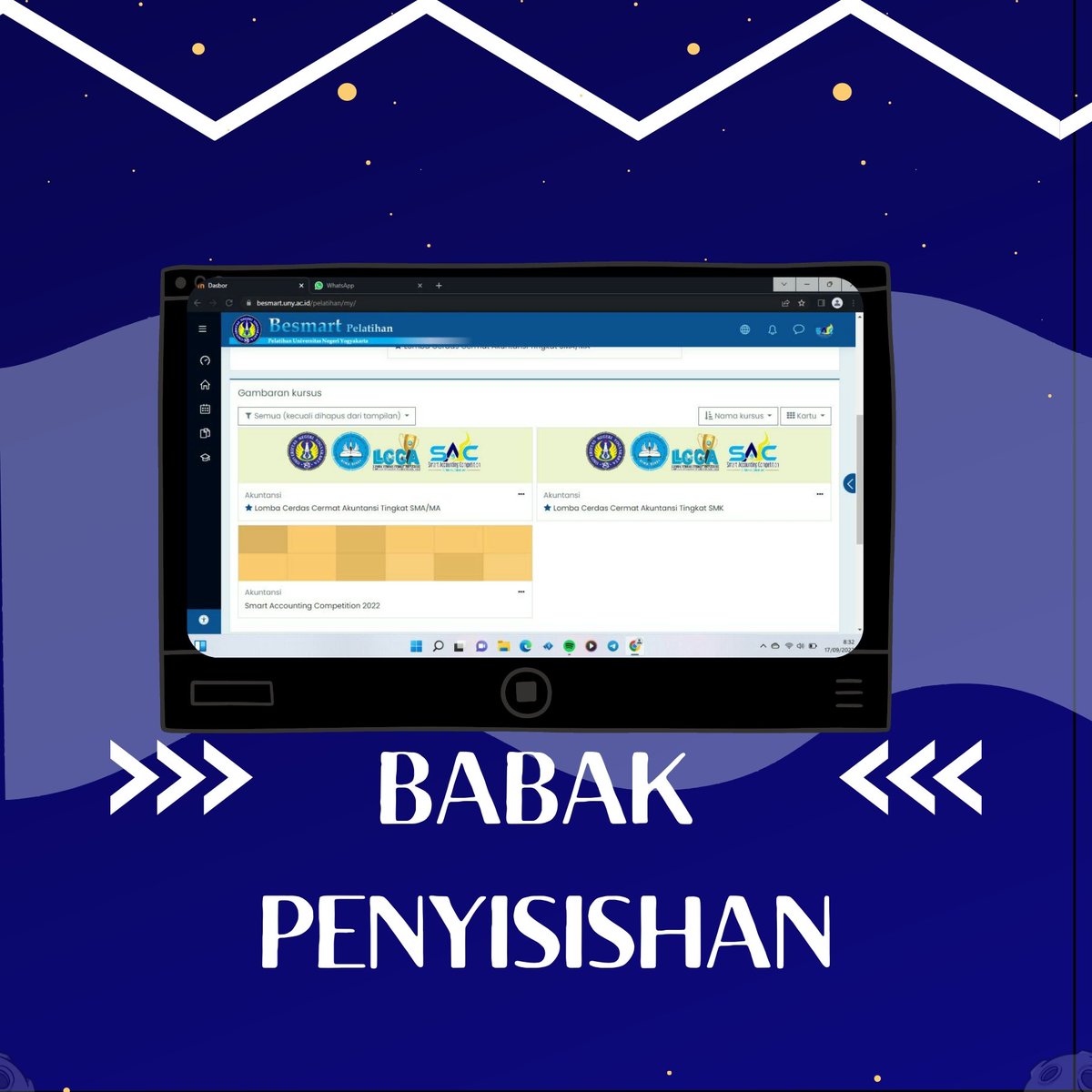 lccafebuny's tweet photo. [BABAK PENYISIHAN LCCA 2022]

Terima kasih telah mengikuti babak penyisihan. Sampai jumpa besok di babak semifinal!✨

Twiter : @lccafeuny
Instagram : @lcca_feuny
Line : @uqq2581k
Facebook : LCC AKUNTANSI FE UNY 
Blog : https://t.co/3ALBrwiiOb https://t.co/om4OGMyaHt