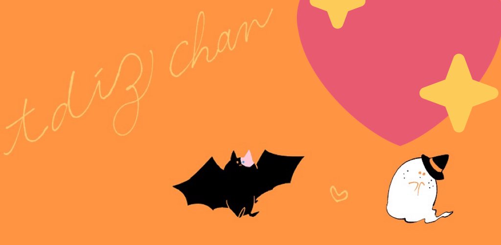 hat no humans witch hat halloween bat (animal) orange background star (symbol)  illustration images