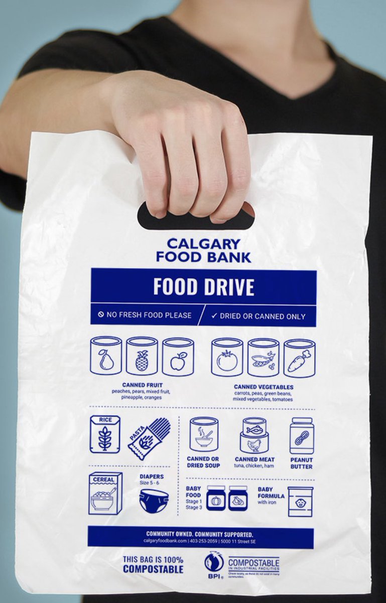 RichardGotfried's tweet photo. And a reminder of what’s most appropriate and most in need! Do the #CanCan!#citywidefooddrive @CalgaryFoodBank @Ch_JesusChrist https://t.co/nBPKihzBYa