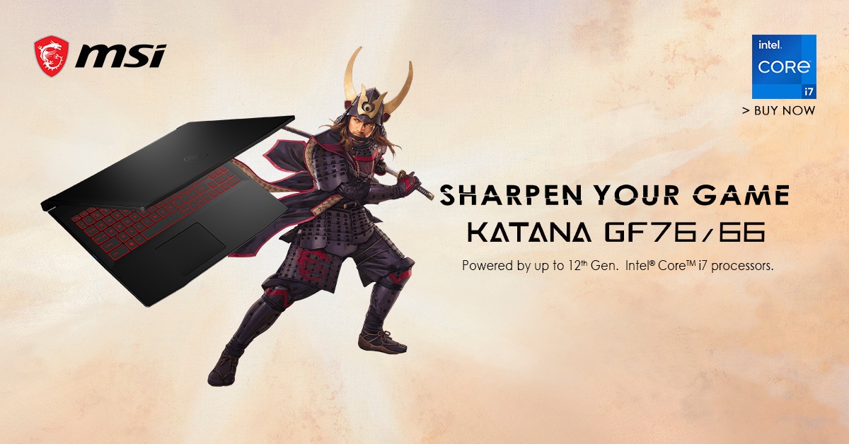 CC_Deals's tweet photo. Unleash your true performance in battle with the MSI GF66 and GF76 Katana Series Gaming Laptops.
______
#msigaming #msigamingnotebook #msigaminglaptop #gamingnotebook #gaminglaptop #gaminggear #CanadaComputers #OrdinateursCanada #laptop #notebook #gaming #contentcreation https://t.co/uXdrFjRkW3