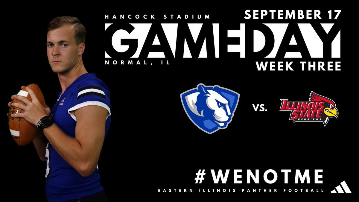 EIU_FB's tweet photo. We have your Saturday plans ⤵️

🆚 Illinois State
📍 Normal, IL
🏈 6:30pm CT
📺 https://t.co/bJSsMaGmX2
📻 https://t.co/AQKY3CZyN1
📊 https://t.co/4ndy9GA60n
📝 https://t.co/Ft0i67GMp2

#WeNotMe | #BleedBlue https://t.co/MLzt5LcTzd