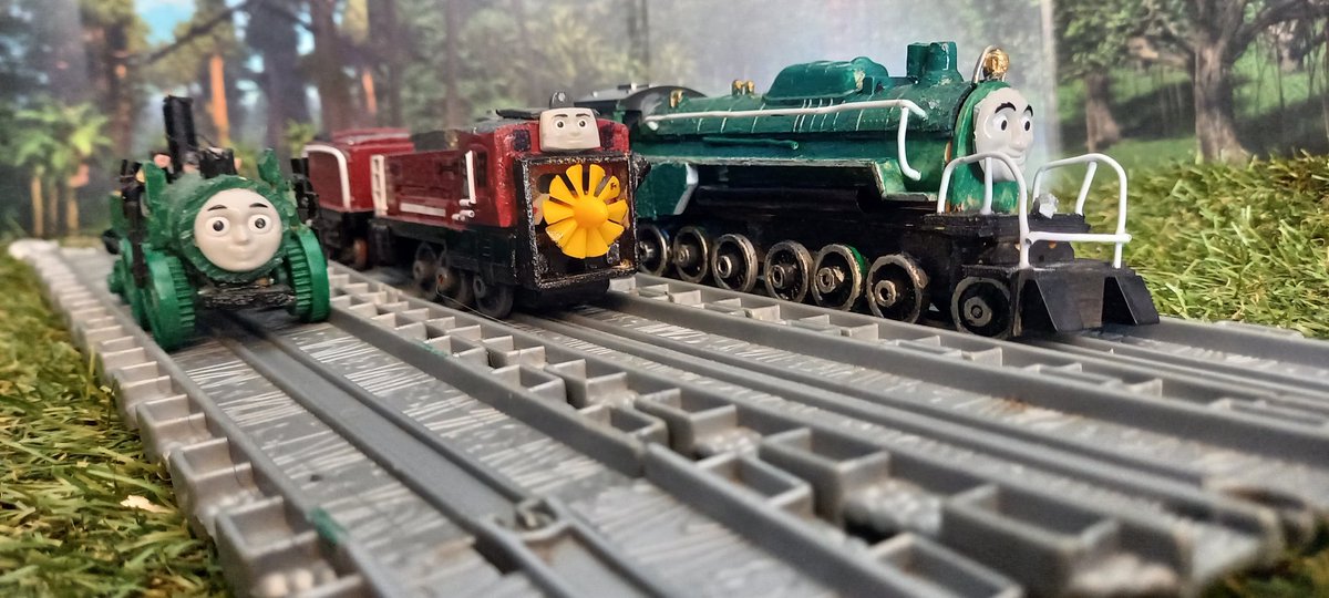 thetrainman13's tweet image. "I brought these trucks from the mainland"
Howdy all, hope your doing well
Today I have my W.I.P Take N Play Sam custom
He does need a repaint and a few decals but I thought I'd share how he looks now
Hope you all enjoy
Cheers,
thetrainman13