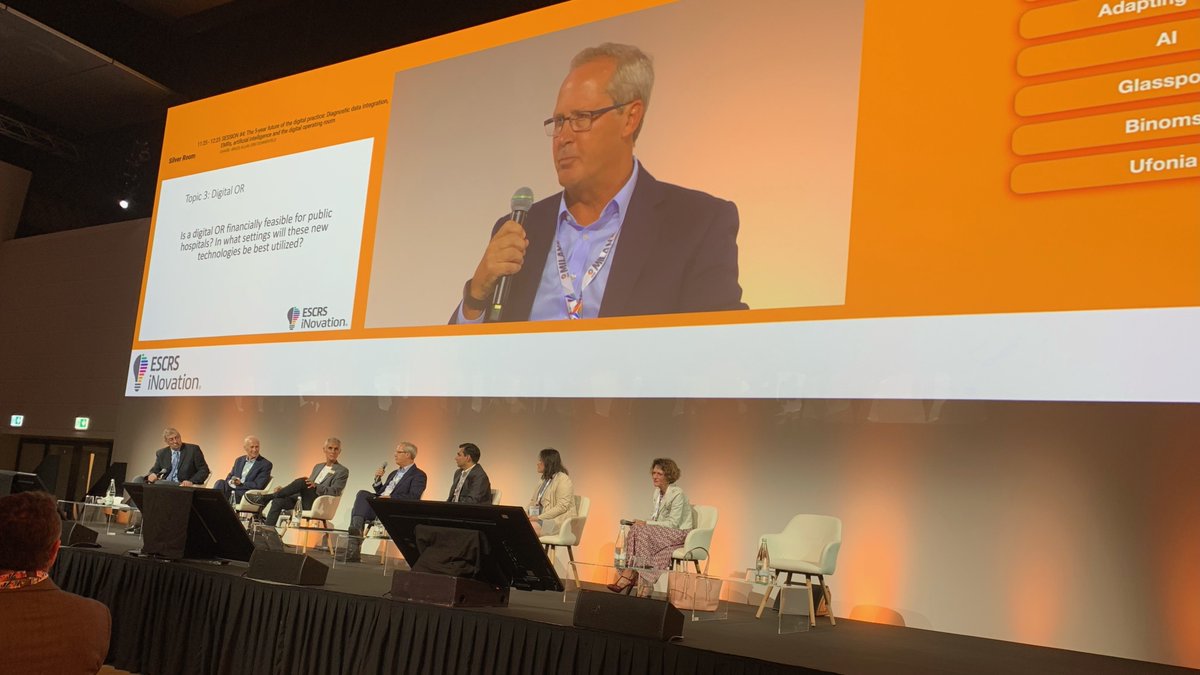 ZEISSmeditec's tweet photo. ZEISS is a proud sponsor of iNovation at @ESCRSofficial participating in many insightful discussions about efficient and effective digital innovations in #ophthalmology.
#ZEISSmeditec #iNovationDay #innovation #escrs https://t.co/sFgTItncyO