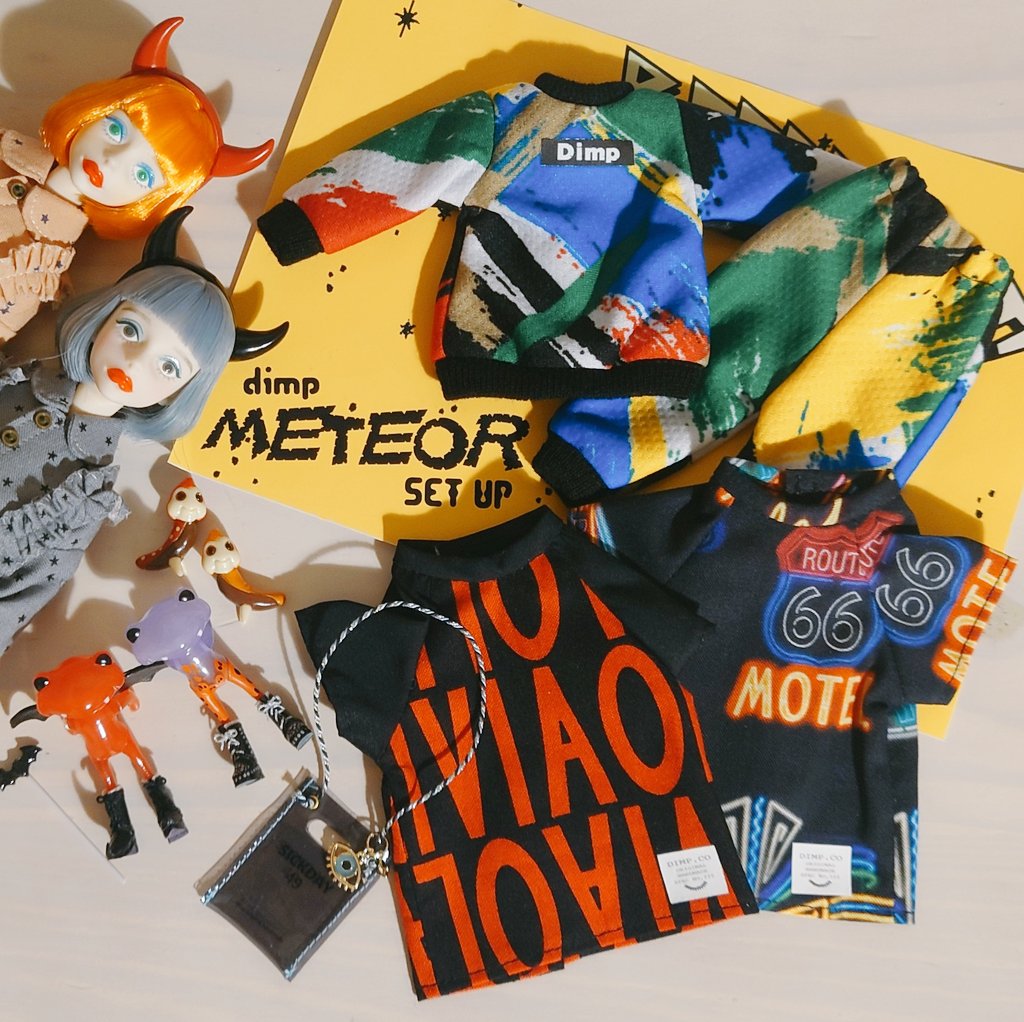 ACO__oningyou's tweet photo. #DS67 
#ドールショウ
20220911(Sun)DollShow67
ｵｶｲﾓﾉﾉｷﾛｸ③→
dimpｻﾝ @dimp_yucca ｻﾝ→METEOR SETUP》BIG SHIRT×2》チャーム付きSICKDAYvinylbag》 https://t.co/aCa4kNQWby