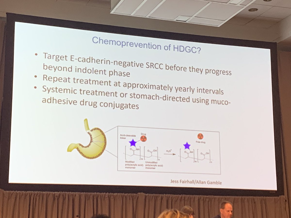 What an honor to hear Parry Guilford, MD, PhD speak at #insight2022. Is chemoprevention on the horizon for individuals with CDH1 PVs? Very excited to hear what comes from his research in the coming years.