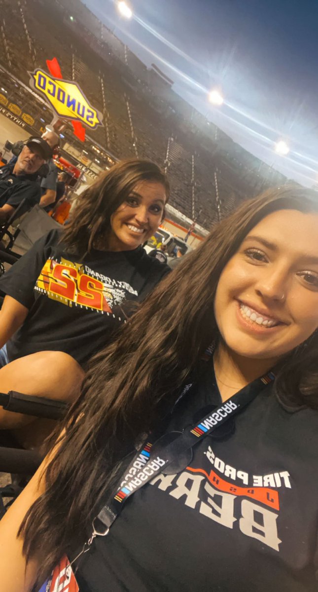 CaitlinDitchie's tweet photo. Such a fun day at Bristol watching my man do what he loves while repping my favorite driver @joshberry of course https://t.co/iWQlXnUUGq