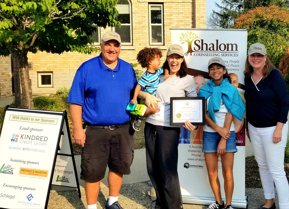 It's always a beautiful day for the Shalom Counselling 10,000 steps for Mental Health.  Thanks to the many walkers who raise funds to ensure counselling services are available &amp; affordable.
#endthestigma #onpoli
