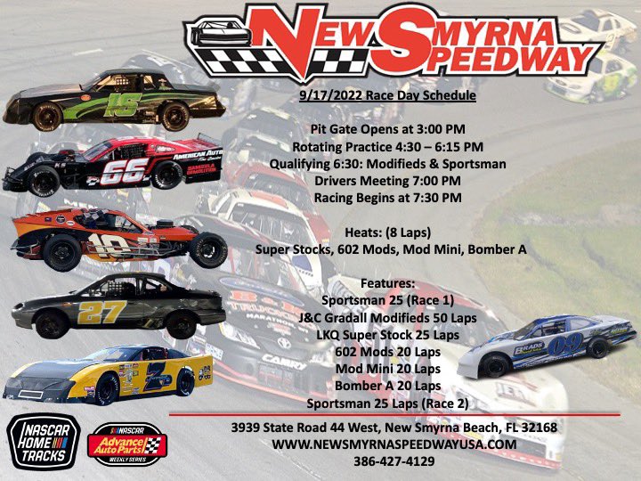 New Smyrna Speedway Newsmyrnaspdwy Twitter New Smyrna Speedway Newsmyrnaspdwy Twitter