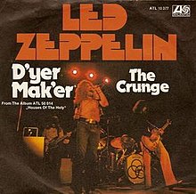 NoClass_Radio's tweet photo. 17 de septiembre de 1973. Se publica el single llamado ''D'yer Mak'er''. Es una canción de la banda inglesa Led Zeppelin, de su álbum de 1973 Houses of the Holy. #LedZeppelin #DyerMaker https://t.co/XPkN1qpGR9