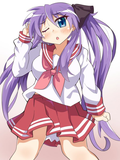 かがみん描いた
#らきすた 