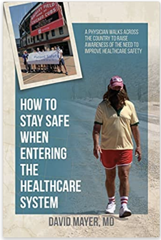 Excited to announce release of my book “How to Stay Safe When Entering the Healthcare System…A Physician Walks Across the Country to Raise Awareness of the Need to Improve Healthcare Safety” out 9/30! amzn.to/3RTSBBc #meded #residentphysicians #medhum #patientsafety 1/3