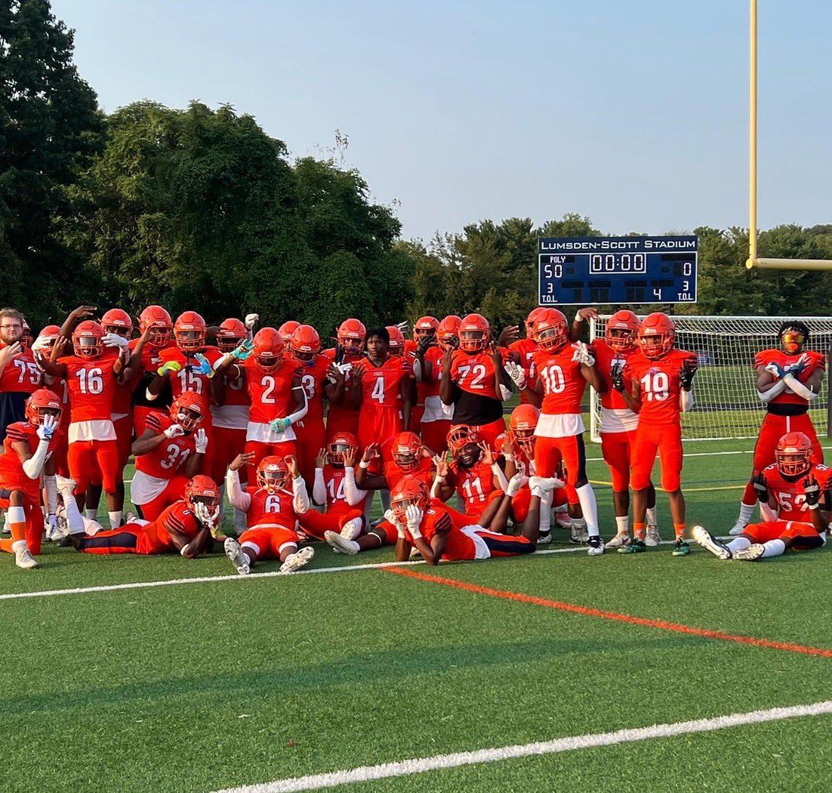 Baltimore Polytechnic Institute Varsity Football/3-0