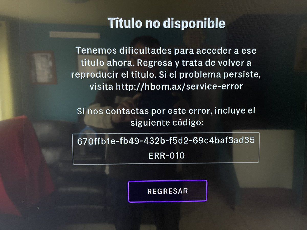 DonOptimus's tweet photo. @HBOMaxSoporte no se puede ver nada, que pasa en #Chile??
  
Es frustrante estar viendo una serie y no poder seguir viéndola. 
Ayer ya había problemas de pixelado https://t.co/dzfLuQSCzR