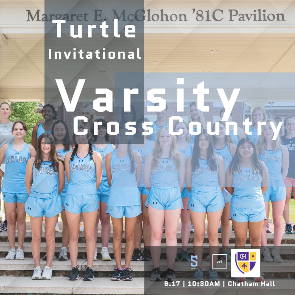 SMSAthleticsNC's tweet photo. Some members of the Varsity Cross Country Team traveled up to Chatham Hall to take part in the Turtle Invitational! Their race is set to start at 10:30AM. #StrongerTogether #GoSaints #GreatestYear https://t.co/td1E3Houyy
