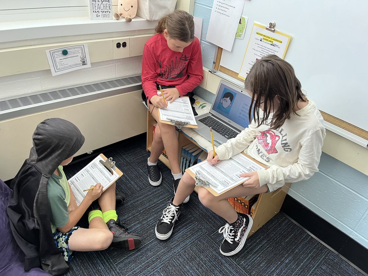 misslisk's tweet photo. Fifth graders have been studying genre by categorizing books in groups, using task cards and through class discussions. Starting us off on the right foot for reading this year! @MOSandshore @Jen1Curry @kristymc24 https://t.co/YZUMhOOlFZ