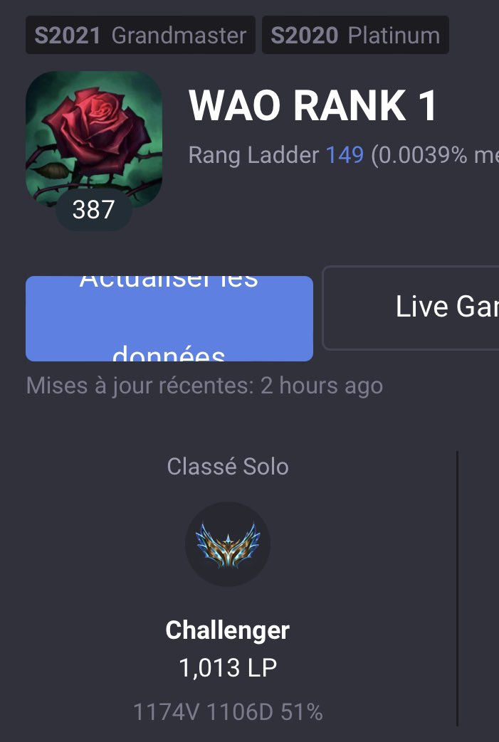 Waolol's tweet photo. j’offre un skin sur lol à tout ceux qui fav ce tweet SI JE PASSE PAS RANK 1 AVANT LA FIN DE LA SAISON ( Jsuis 149 Europe pour l’instant ) https://t.co/eyJDc8NCWH
