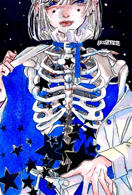 #身長から150cm引いた数だけ喋れるせっかくなので過去絵を置いておきます!みて 