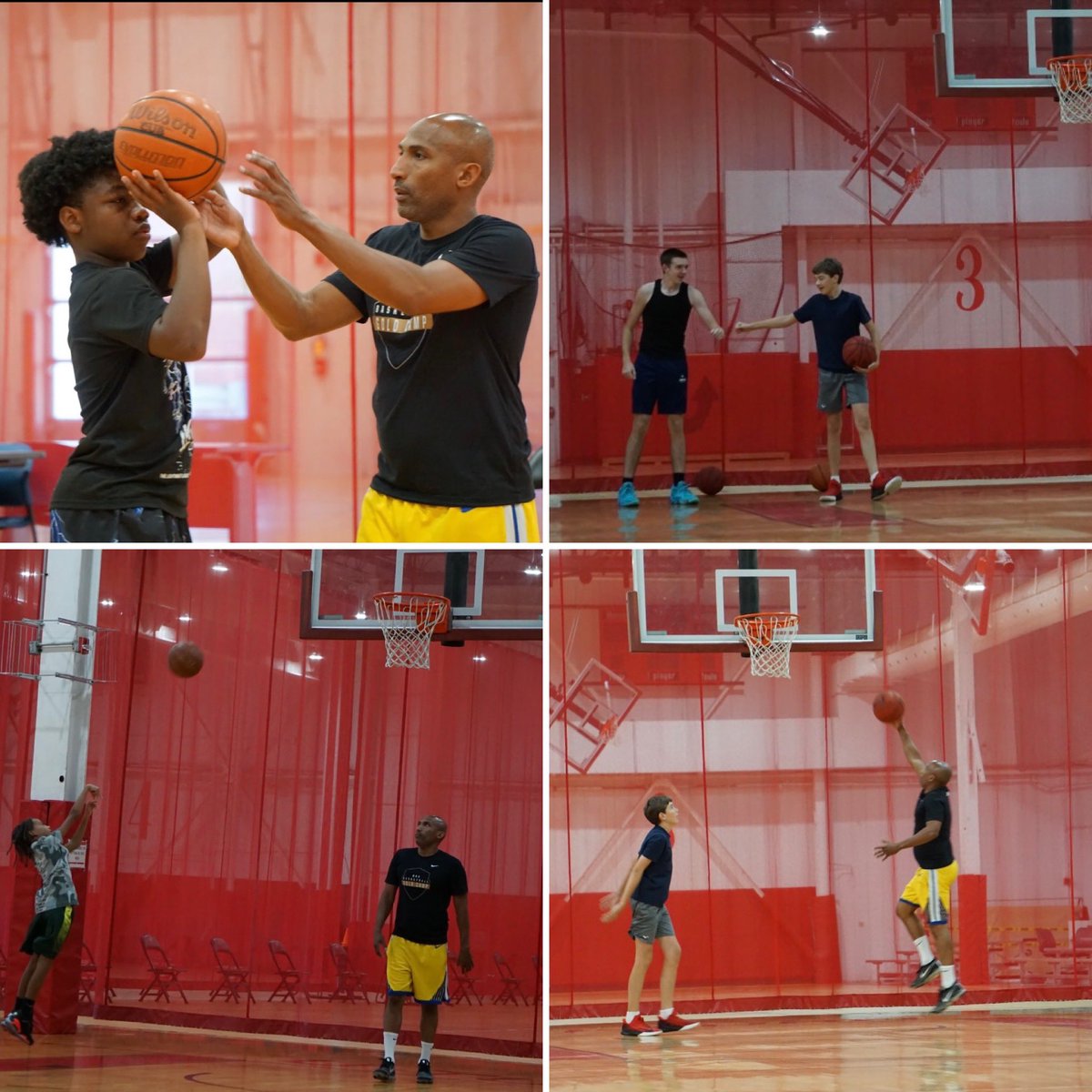 delharrisbball's tweet photo. The Difference Basketball preseason small group player development workouts: Another good week. Let’s keep building! #thediffrence https://t.co/CzDYslYkME https://t.co/Rb5cwdmXmu