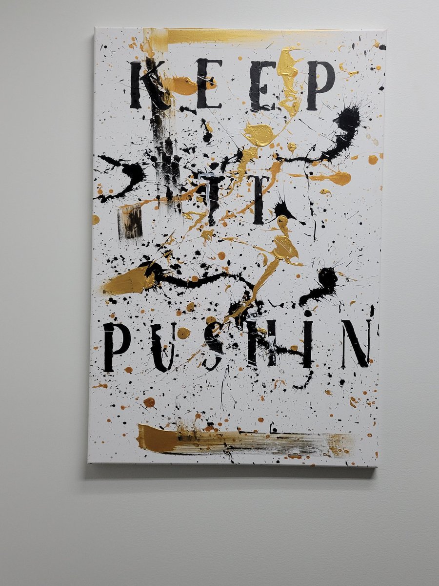 blackAFnapoleon's tweet image. Sometimes, even in the bathroom, you need some encouragement #thelegacycentereastpoint #keepitpushin #KeepGoing