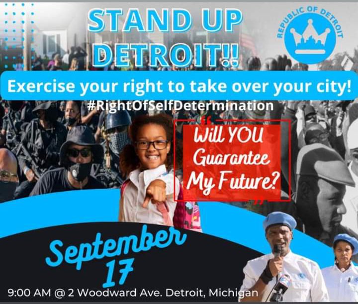 ThaBlackDiamond's tweet photo. Today Is The Day To Be Part Of History. Detroit Will Be The First Independent City In America. Now Is The Time For Real Positive Change. https://t.co/feCiWsXqr5