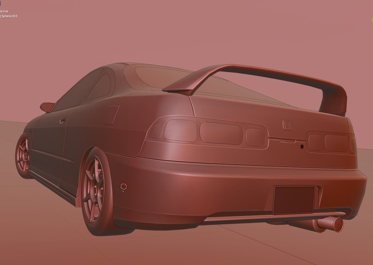 Domenica3D's tweet photo. honda integra 

#b3d #Blender3d #Honda #rendering https://t.co/FuJE1yBFWr