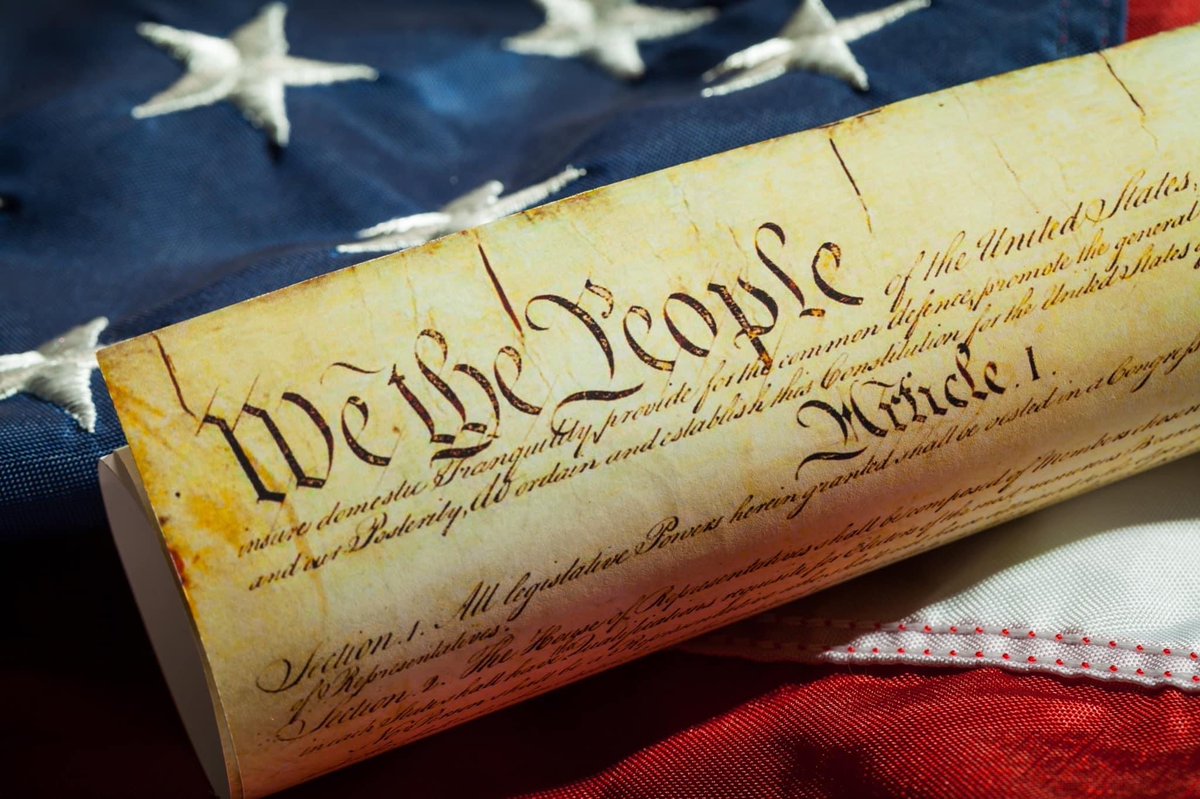 AaronForJustice's tweet photo. On this day in 1787 the Constitution of the United States of America was signed by 39 delegates at the conclusion of the Constitutional Convention in Philadelphia. Today, we celebrate protecting and upholding our inalienable rights as Americans. Happy #ConstitutionDay! https://t.co/xLy21KJfWe