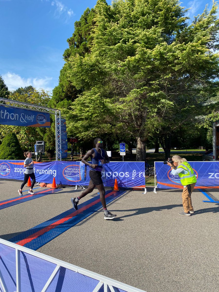 ndiayerun's tweet photo. We did it! In **1h52mn10s**, 7mn50s faster than our goal (and we hit our fundraising target #1).
Thank you all for supporting a great cause. https://t.co/tOuDobtp9h
