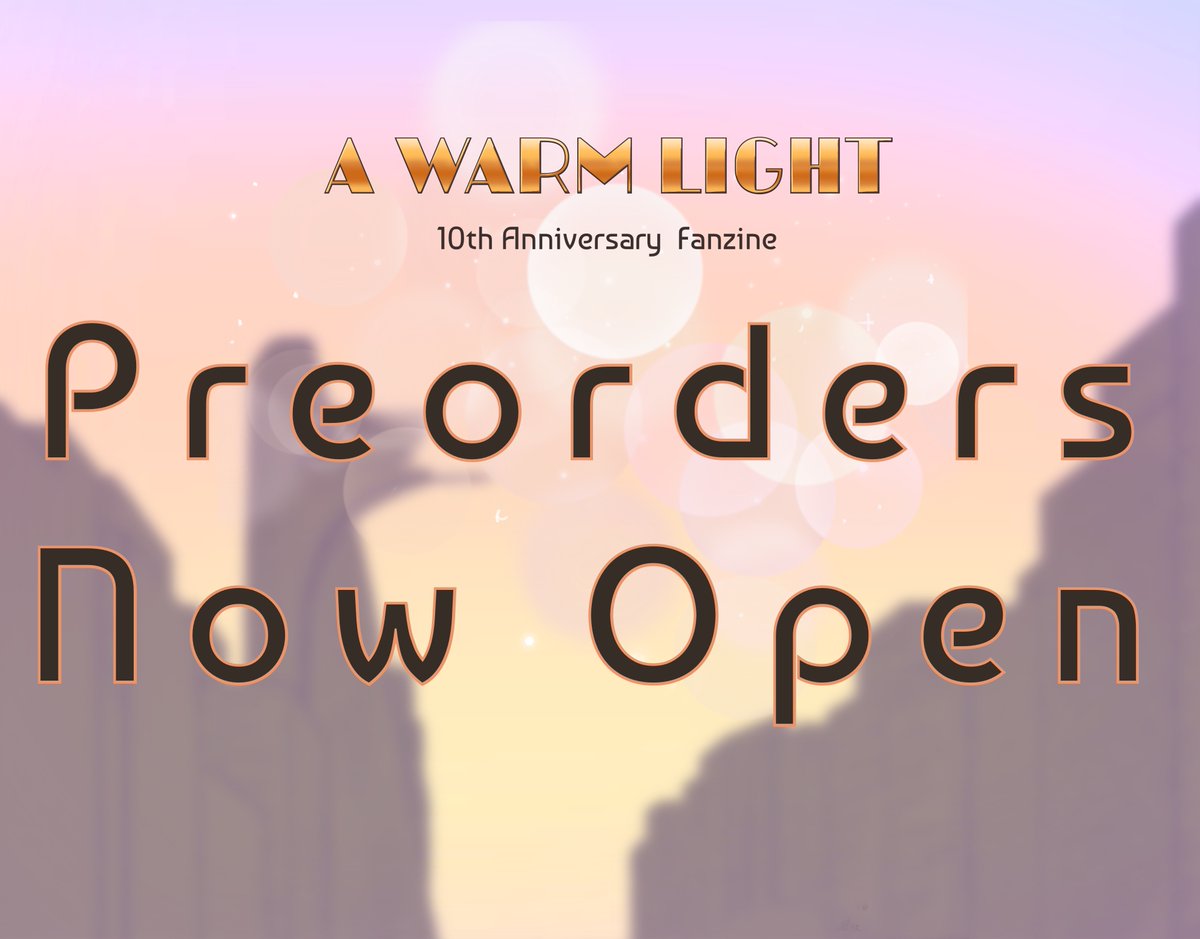 warmlight_zine's tweet photo. 🎉🎉PRE-ORDERS ARE NOW LIVE!!🎉🎉
Get your copy ---> https://t.co/VtrPU7P8Vh
Shipping Internationally. 
Paypal option available next week. 
Pre-orders open through October 17th. 
Sharing and retweets appreciated! https://t.co/x34AwgI4kY