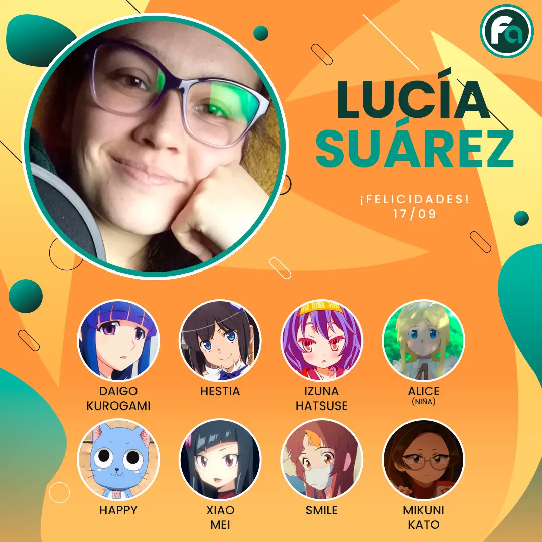 Funianime Latam on Twitter: "🥳🎈¡Muchas felicidades a la actriz de