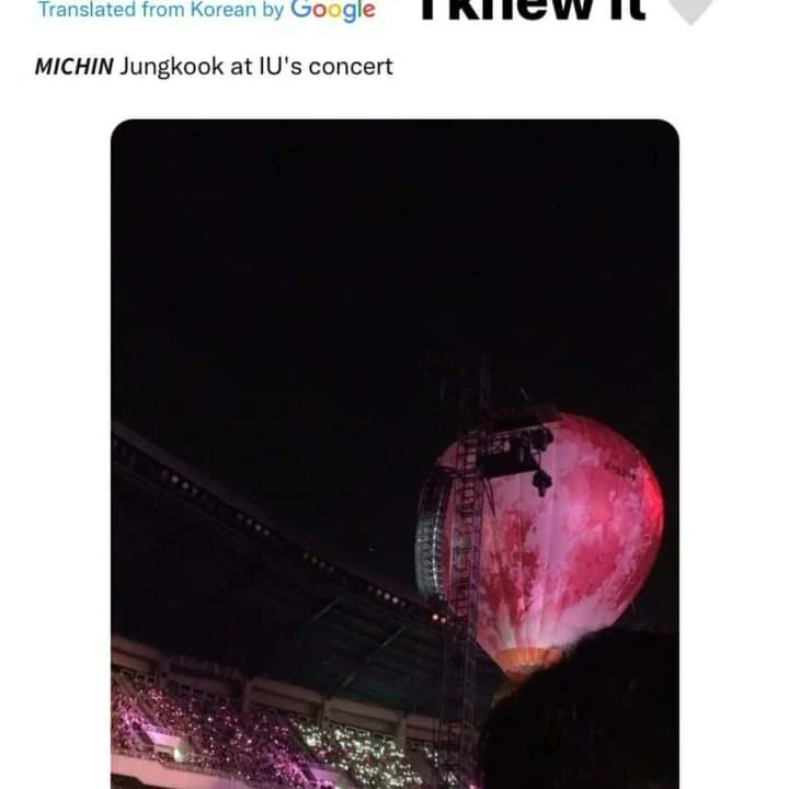 UaenaRosel's tweet photo. Jungkook at @_IUofficial concert?? #JungkookatConcert #jieun #happyUaena @BTS_twt https://t.co/Xm2mwHHN1U