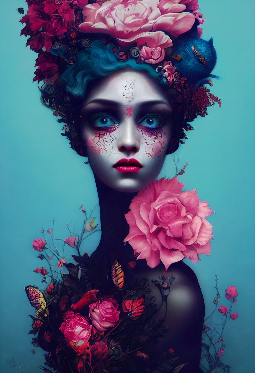 _Unusuart_'s tweet photo. Entity #4 - Cursed Beauty  
A beautiful woman, struck by a curse. Her beauty was slowly fading away, but despite her physical appearance, she’s still longing for love.
  
size: 6656 × 9728  

Starting from 0.07 ETH  
https://t.co/j3YJPMB5r0  
#RikOostenbroek https://t.co/e1I9FpCyIz