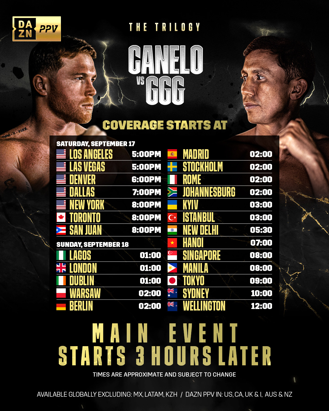 how to watch canelo fight free