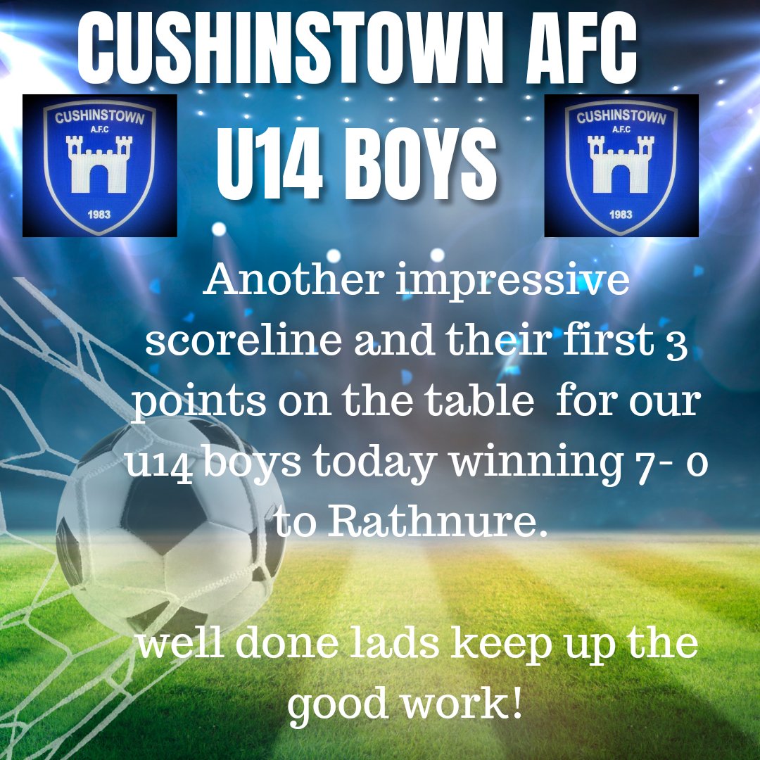 cushinstownafc's tweet photo. https://t.co/H6jUwmu1uc