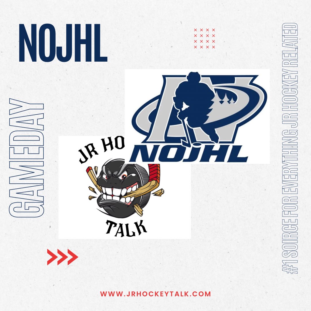 JrHockeyTalk1's tweet photo. #NOJHL GAMEDAY!!
#Rock 🆚 #Beavers 7PM
#GoldMiners 🆚 #Crunch 7PM
#Rapids 🆚 #Eagles 7PM
#Voodoos 🆚 #RedWings 7PM
#JrHockeyTalk https://t.co/VnxoDqQJAa