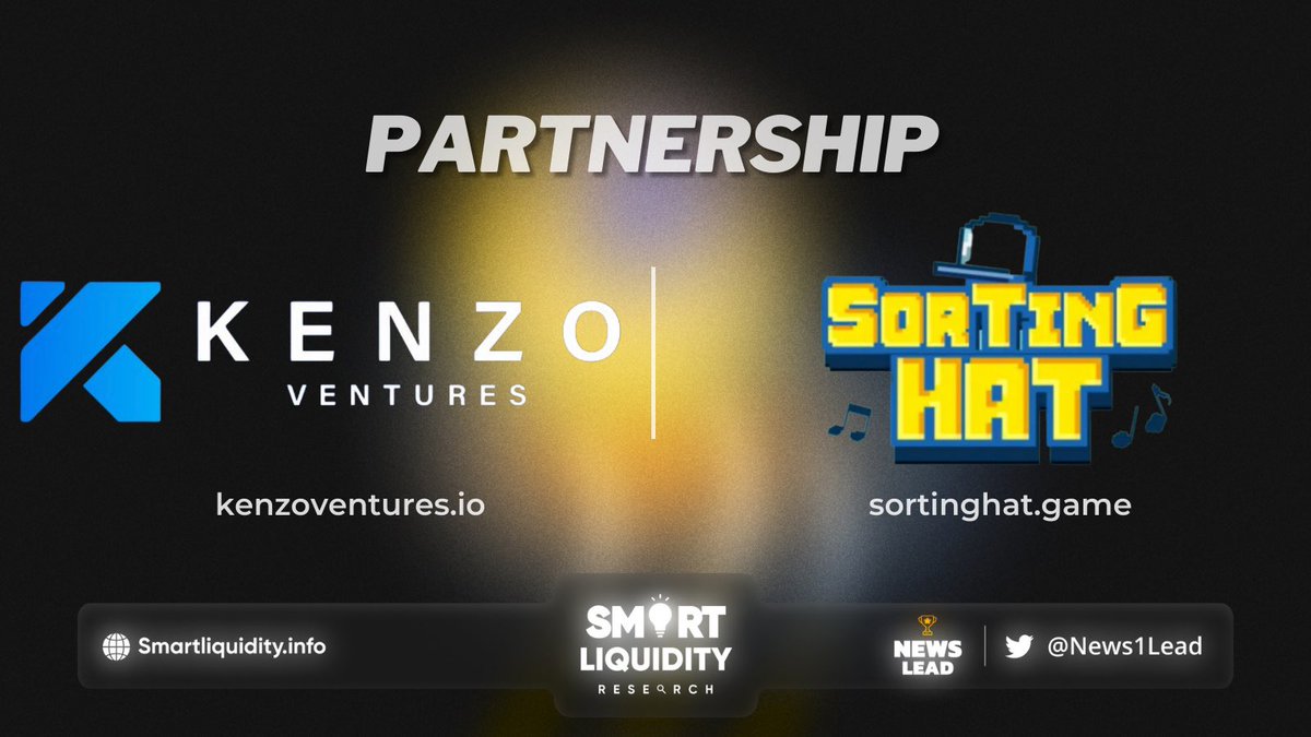 News1Lead's tweet image. 🤝Focusing on developing early stage projects with good potential, @Kenzo_Ventures announced partnership with @Sortinghatgame.

🤝#SortingHat is a home to many hats, all with trustworthy pets who could wear them, with some real idols to be found.

🔽INFO
sortinghat.game