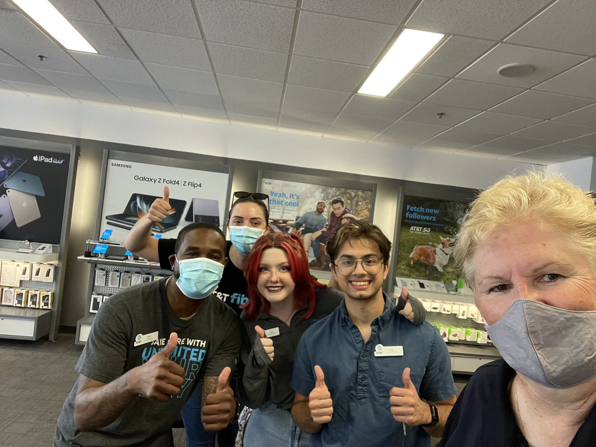 Michele (@theprinciple77) on Twitter photo Had a fantastic time at Mobile Tel Naperville for iPhone 14 launch day! Come by & meet the Team at 432 S Washington St & check out the awesome promotions AT&T has for YOU! WeareGLM
<a href="/mobiletel/">Mobile Tel</a>
<a href="/PaulaVofGLM/">Paula</a> <a href="/BrianWest_GLM/">Brian West - GLM VPGM</a> <a href="/GreaterLakesMkt/">Greater Lakes Market 🌊</a> #WeareGLM
#LifeatATT
#MakingWaves Had a fantastic time at Mobile Tel Naperville for iPhone 14 launch day! Come by & meet the Team at 432 S Washington St & check out the awesome promotions AT&T has for YOU! WeareGLM
<a href="/mobiletel/">Mobile Tel</a>
<a href="/PaulaVofGLM/">Paula</a> <a href="/BrianWest_GLM/">Brian West - GLM VPGM</a> <a href="/GreaterLakesMkt/">Greater Lakes Market 🌊</a> #WeareGLM
#LifeatATT
#MakingWaves
