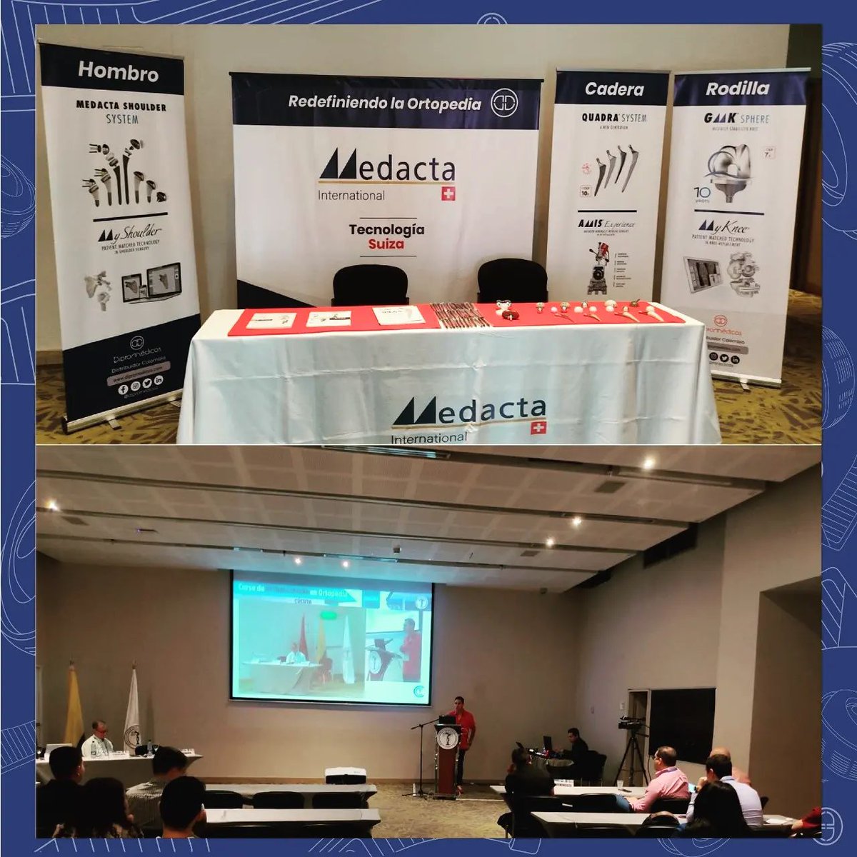 dipromedicos's tweet photo. 👐Dipromedicos es parte del "Curso de actualización en Ortopedia" Seccional Norte de Santander.

Acompañando siempre la educación Médica Continuada 🇨🇭

📌 Lugar: Hotel Holiday Inn

#seccionalNortedeSantander #ortopediaAlDía #Jornadadeactualización  #sccot #Cúcuta @SCCOTCOLOMBIA https://t.co/Bt42vpHcfZ