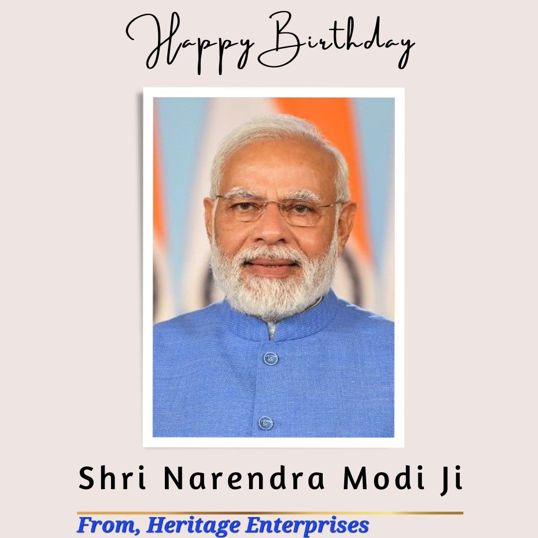 AakashKaroo's tweet photo. आदरणीय प्रधानमंत्री श्री @narendramodi जी को जन्मदिन की हार्दिक शुभकामनाएँ। आप स्वस्थ और दीर्घायु रहें तथा आपके नेतृत्व में देश से भय, भूख और भ्रष्टाचार पूरी तरह समाप्त हो व हम पुनः विश्व गुरू का स्थान प्राप्त करें यही शुभकामनाएँ। #HappyBdayModiJi https://t.co/orhB7Cdn8s