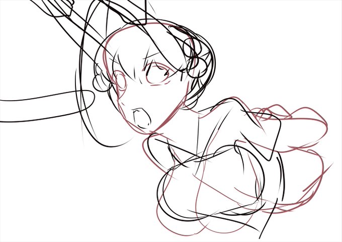 [WIP]こんな感じ。女の子はもっと可愛く描くつもり… 