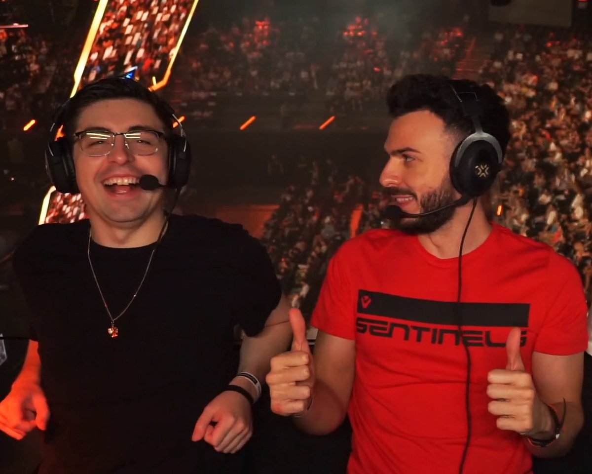 Sentinels's tweet photo. shroud and tarik reunited https://t.co/VWxGpFONzl