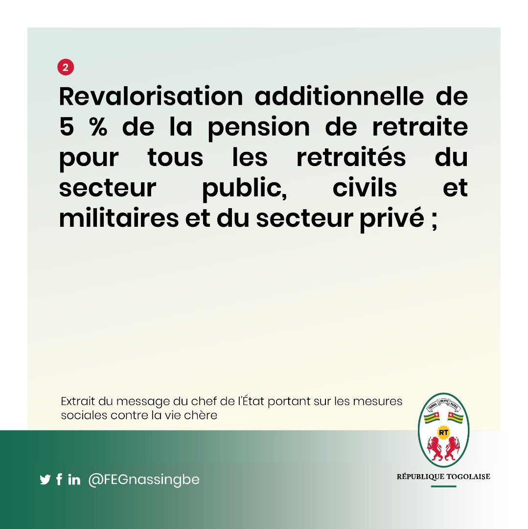 Faure Essozimna GNASSINGBÉ tweet media