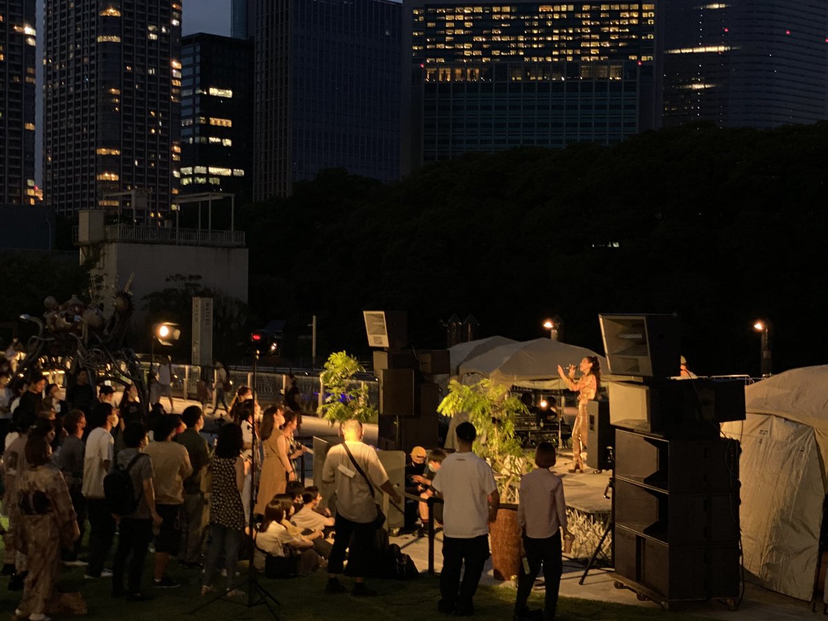 aimi_music's tweet photo. Waters Takeshiba Art & Music Festival🌿海とサンセットをバックに @daishizen さんと沢山歌わせてもらいました!ロケーション、お客さん、バイブス、全てが最高でした💕
ありがとうございました🙏🏻
#wonk #djsarasa #naokiserizawa #djkoco #aimi https://t.co/Zu5w6sdG7X