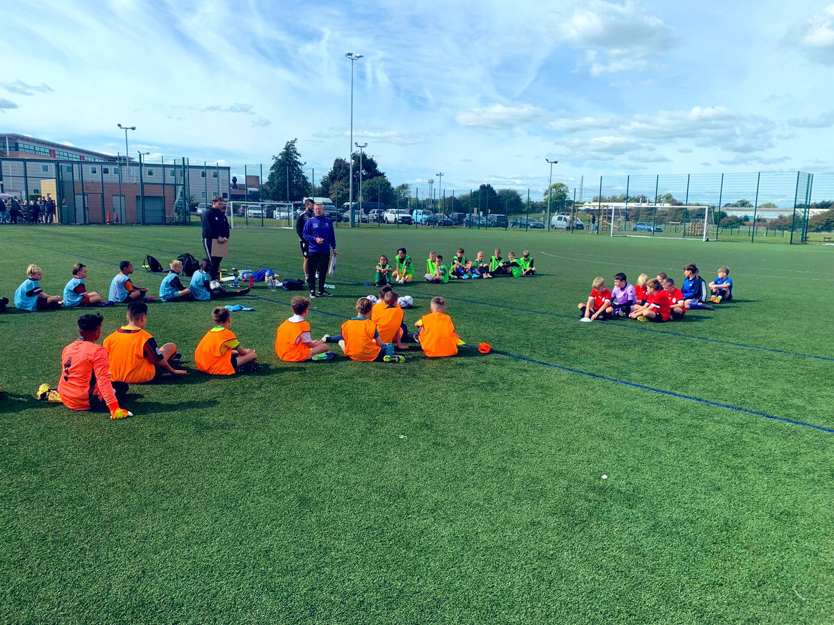 This afternoon we held our Primary District Trials for Under 11’s at TCAT. Fantastic to see so many children taking part in our trials. Good luck to them all. #TWSCFA
