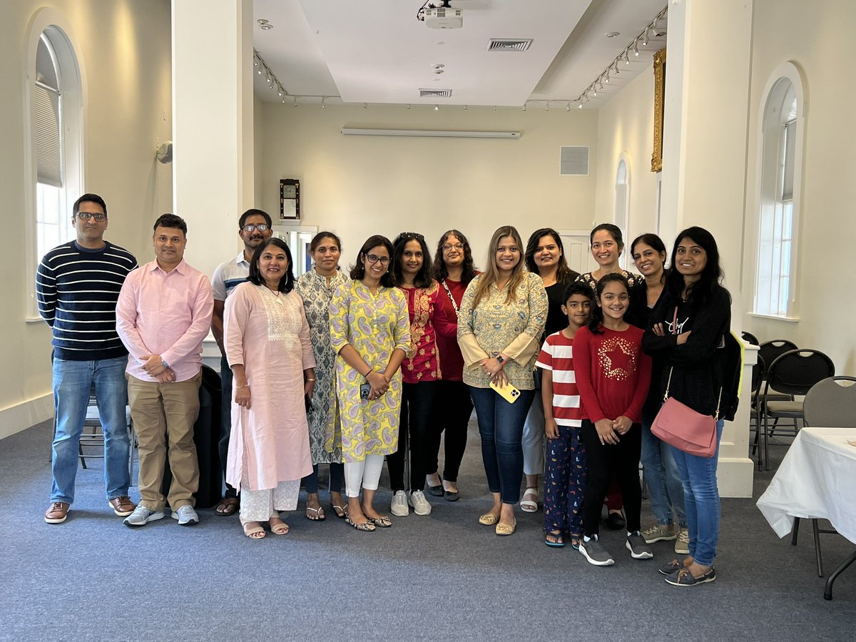 IAL2007's tweet photo. It was wonderful to meet and welcome some of the new Indian American residents of Lexington,  at our New residents Meet up this morning at Depot square. 

#ial #newresidentsmeetup #indianamericansoflexington https://t.co/wFYCz2AIHK