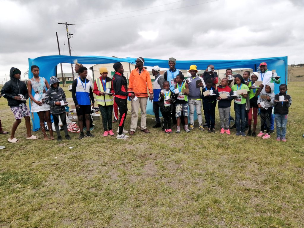 Nwai_Magade's tweet photo. #RunningWithTumiSole #FetchYourBody2022 today was a beautiful day. My Juniors all finished on top 3 positions. I didn't not run as I had to be a coach and I am proud of the performance. https://t.co/hxekTN9QJ9